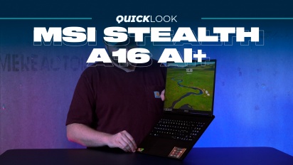MSI Stealth A16 AI+ (Quick Look) - Super tenký, nápadně stylový
