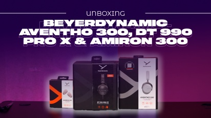 BeyerDynamic Aventho 300, DT 990 Pro X & Amiron 300 - Rozbalení