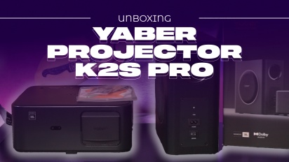 Yaber Projector K2s Pro - Rozbalení