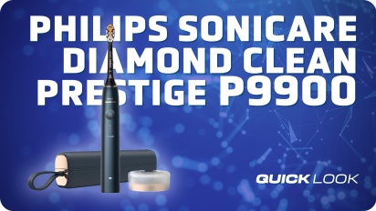 Philips Sonicare DiamondClean P9900 Prestige (Quick Look) - Skřípavě čisté