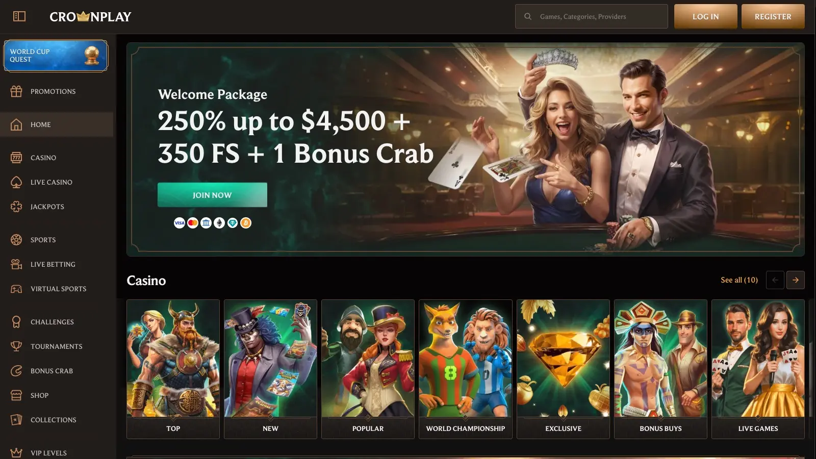 Crownplay screenshot